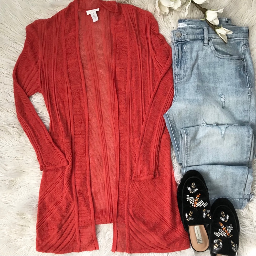 Chico’s light weight cardigan- size 0